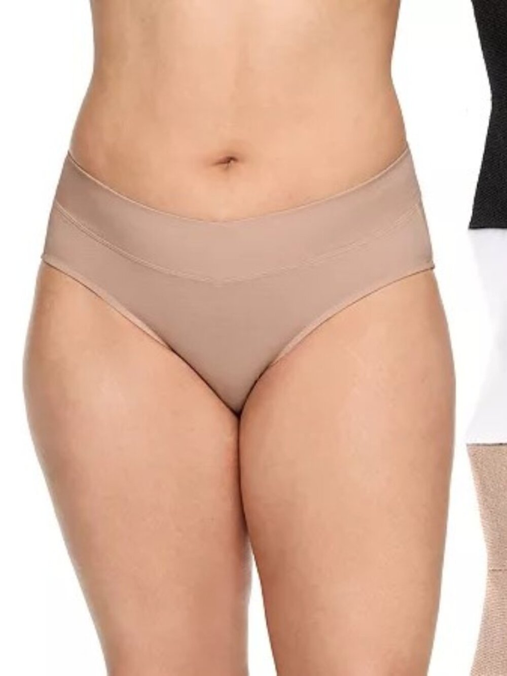 #2292 Warners No Pinching No Problems® 3-pk. Dig-Free Mid-Waist Hipster Panty
